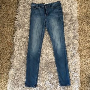 Hollister high rise super skinny jeans